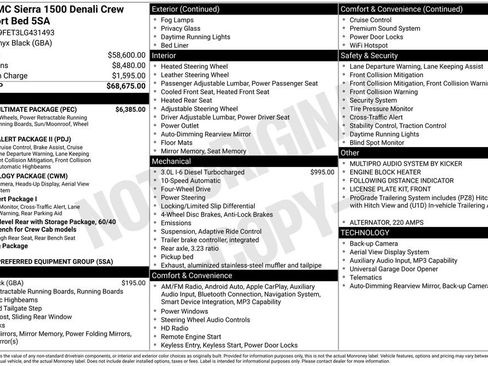 Used 2020 GMC Sierra 1500 Denali w/ Denali Ultimate Package image 20