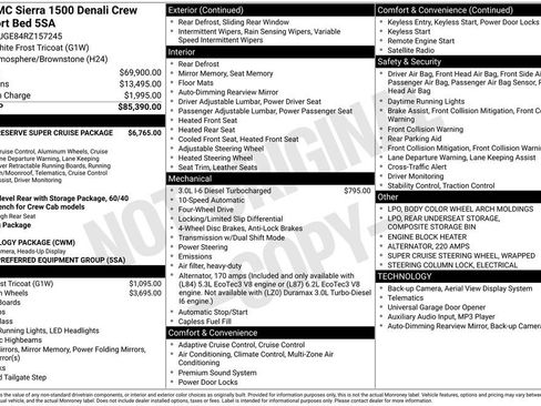 Certified 2024 GMC Sierra 1500 Denali image 62