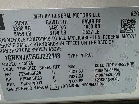 Used 2016 Chevrolet Traverse LTZ image 44