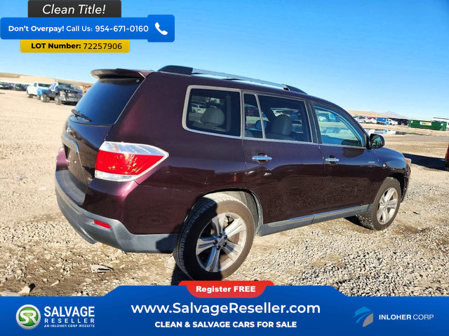 Used 2013 Toyota Highlander Limited AWD/4WD image 4