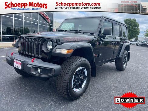 Used 2022 Jeep Wrangler Unlimited Rubicon w/ Cold Weather Group AWD/4WD image 1