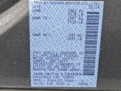 Certified 2025 Nissan Altima 2.5 S image 16