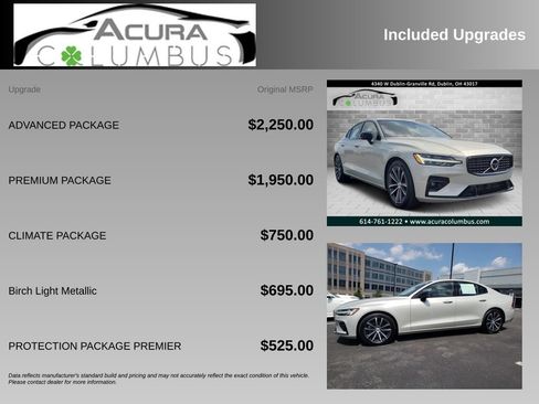 Used 2022 Volvo S60 B5 Momentum w/ Advanced Package AWD/4WD image 5