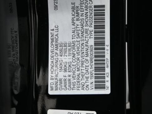 Used 2024 Honda Civic EX-L image 15
