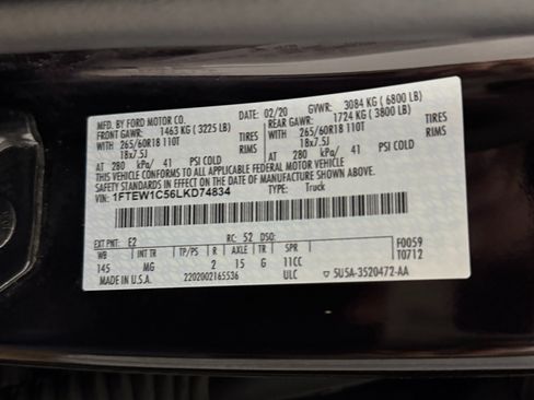Used 2020 Ford F150 XLT w/ Equipment Group 301A Mid image 10