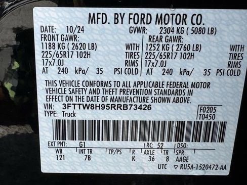 Certified 2024 Ford Maverick XLT FWD image 32