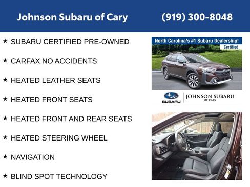 Certified 2025 Subaru Outback Limited image 6