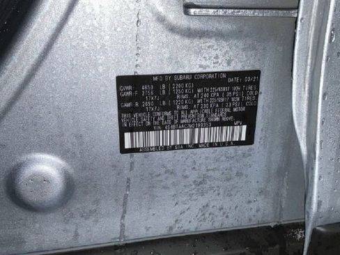 Certified 2021 Subaru Outback image 4