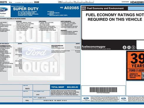 Used 2017 Ford F450 XL w/ Power Equipment Group image 30