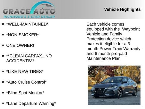 Used 2022 Nissan Sentra SV w/ All-Weather Package image 2