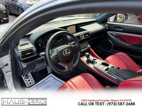 Used 2015 Lexus RC F w/ Premium Package RWD image 10