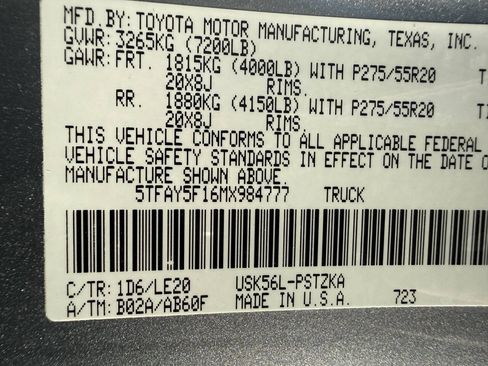 Used 2021 Toyota Tundra Platinum AWD/4WD image 35