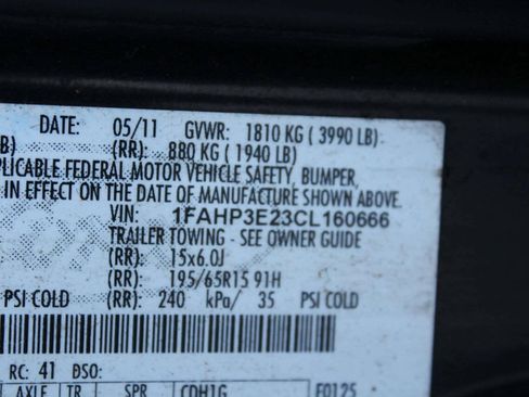 Used 2012 Ford Focus S FWD image 9
