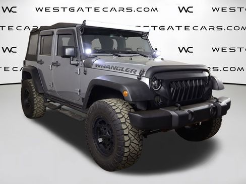 Used 2017 Jeep Wrangler Unlimited Sport w/ Quick Order Package 24S AWD/4WD image 35