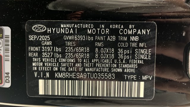 Used 2026 Hyundai Palisade SEL Premium AWD/4WD image 30