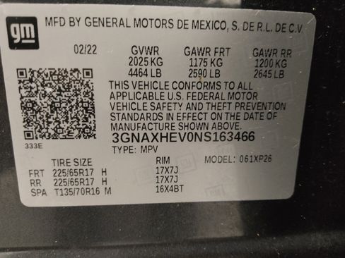 Used 2022 Chevrolet Equinox LS w/ Driver Confidence II Package FWD image 33