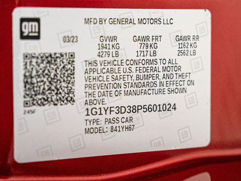 Used 2023 Chevrolet Corvette Z06 image 19