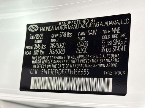 Certified 2026 Hyundai Santa Cruz Limited AWD/4WD image 19