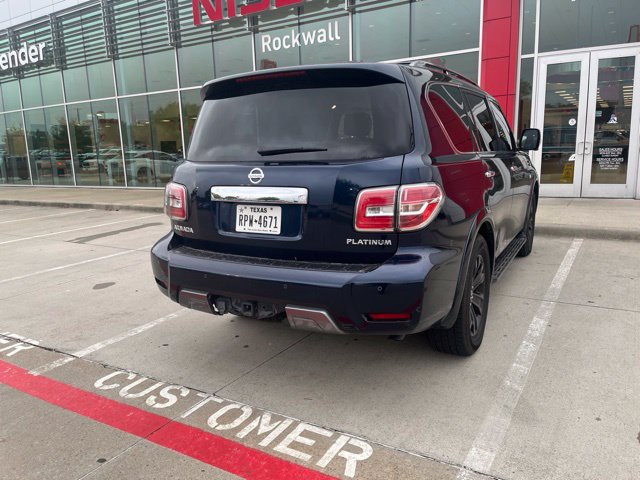 Used 2019 Nissan Armada Platinum w/ Captain's Chairs Package RWD image 4