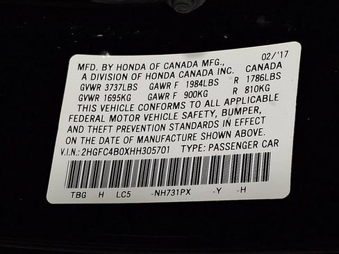 Used 2017 Honda Civic LX-P image 28