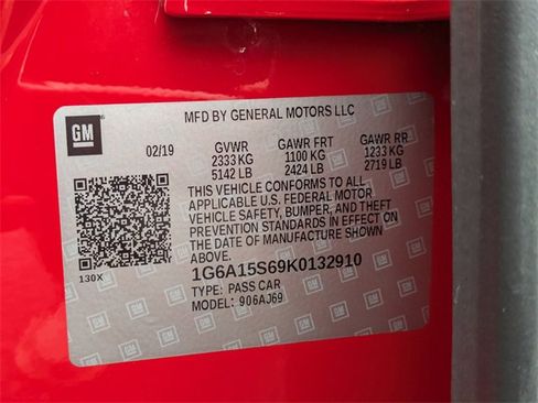 Used 2019 Cadillac CTS V w/ Luxury Package image 38