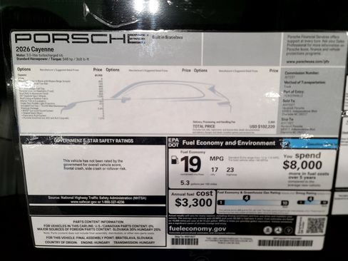 New 2026 Porsche Cayenne image 37