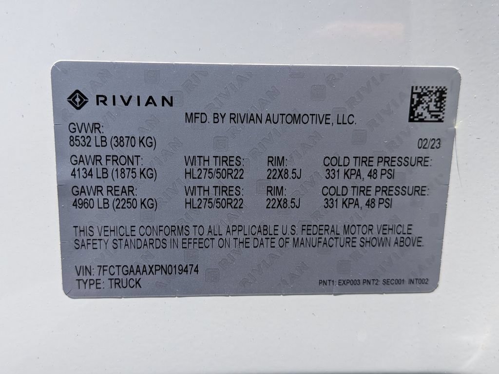 Used 2023 Rivian R1T Adventure Quad AWD/4WD image 26