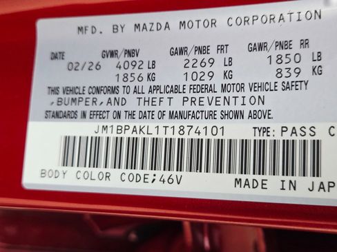 New 2026 MAZDA MAZDA3 s Sport FWD image 21