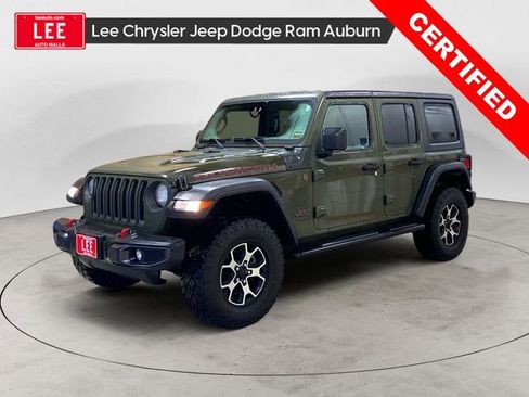 Certified 2021 Jeep Wrangler Unlimited Rubicon w/ Cold Weather Group image 1