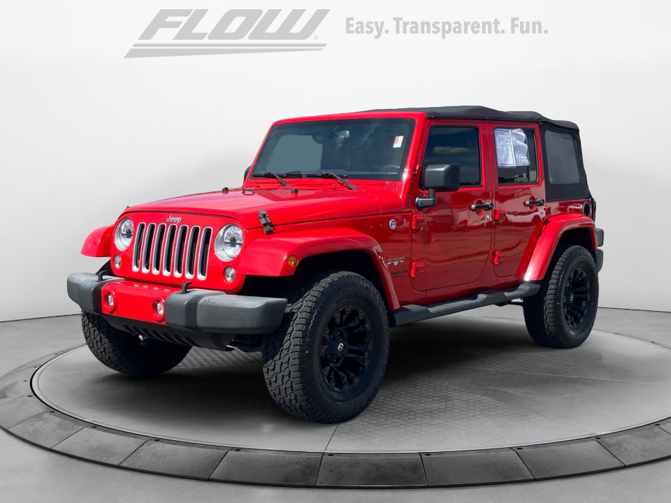 Used 2016 Jeep Wrangler Unlimited Sahara w/ Connectivity Group AWD/4WD image 4
