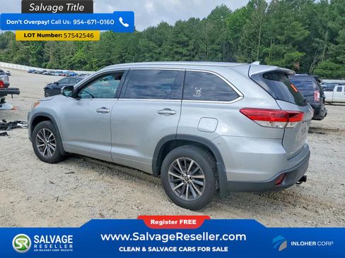 Used 2018 Toyota Highlander XLE AWD/4WD image 3