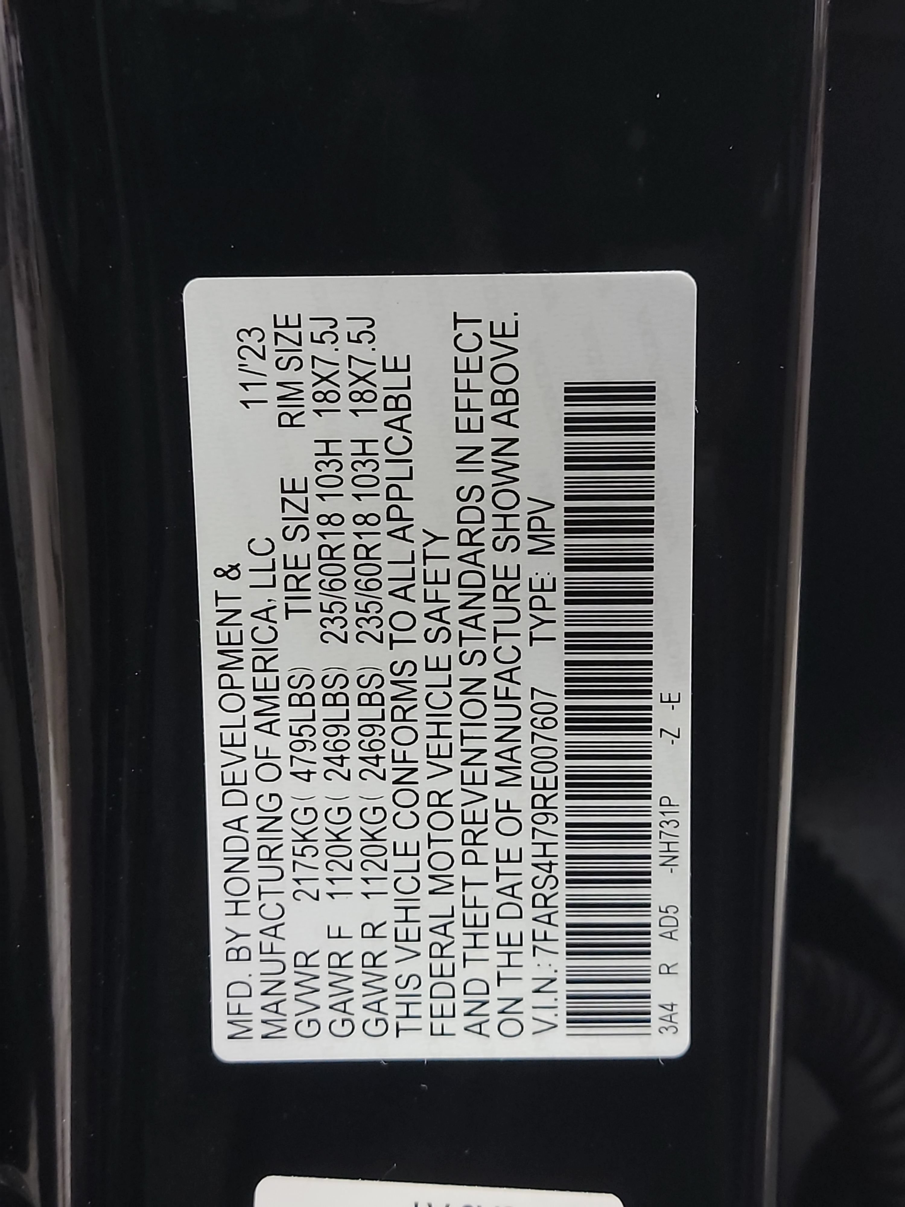 Certified 2024 Honda CR-V EX-L image 33