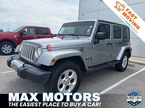 Used 2016 Jeep Wrangler Unlimited Sahara w/ Connectivity Group AWD/4WD image 1