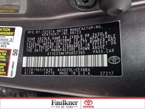 Certified 2023 Toyota Camry LE image 26