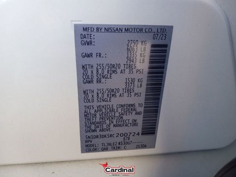 Used 2024 Nissan Pathfinder Platinum w/ Lighting Package (N93) image 40