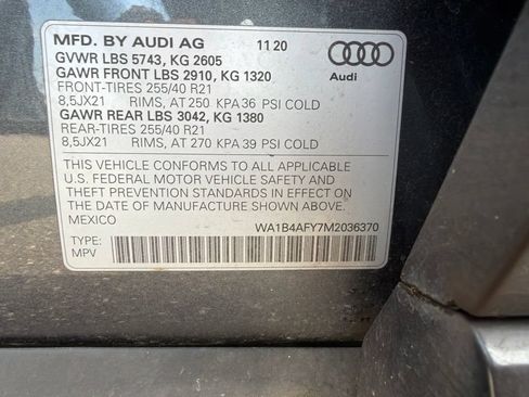 Used 2021 Audi SQ5 Premium Plus w/ Premium Plus Package AWD/4WD image 12