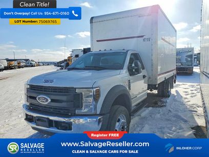 Used 2019 Ford F550 2WD Regular Cab Super Duty