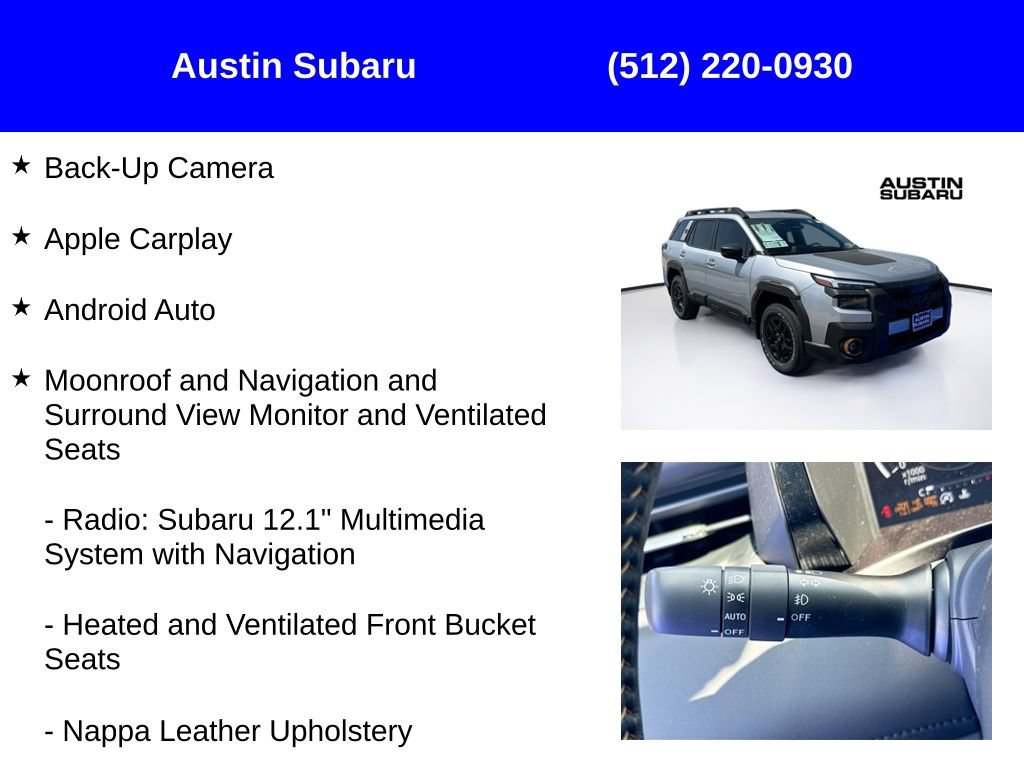 New 2026 Subaru Outback Wilderness AWD/4WD image 9