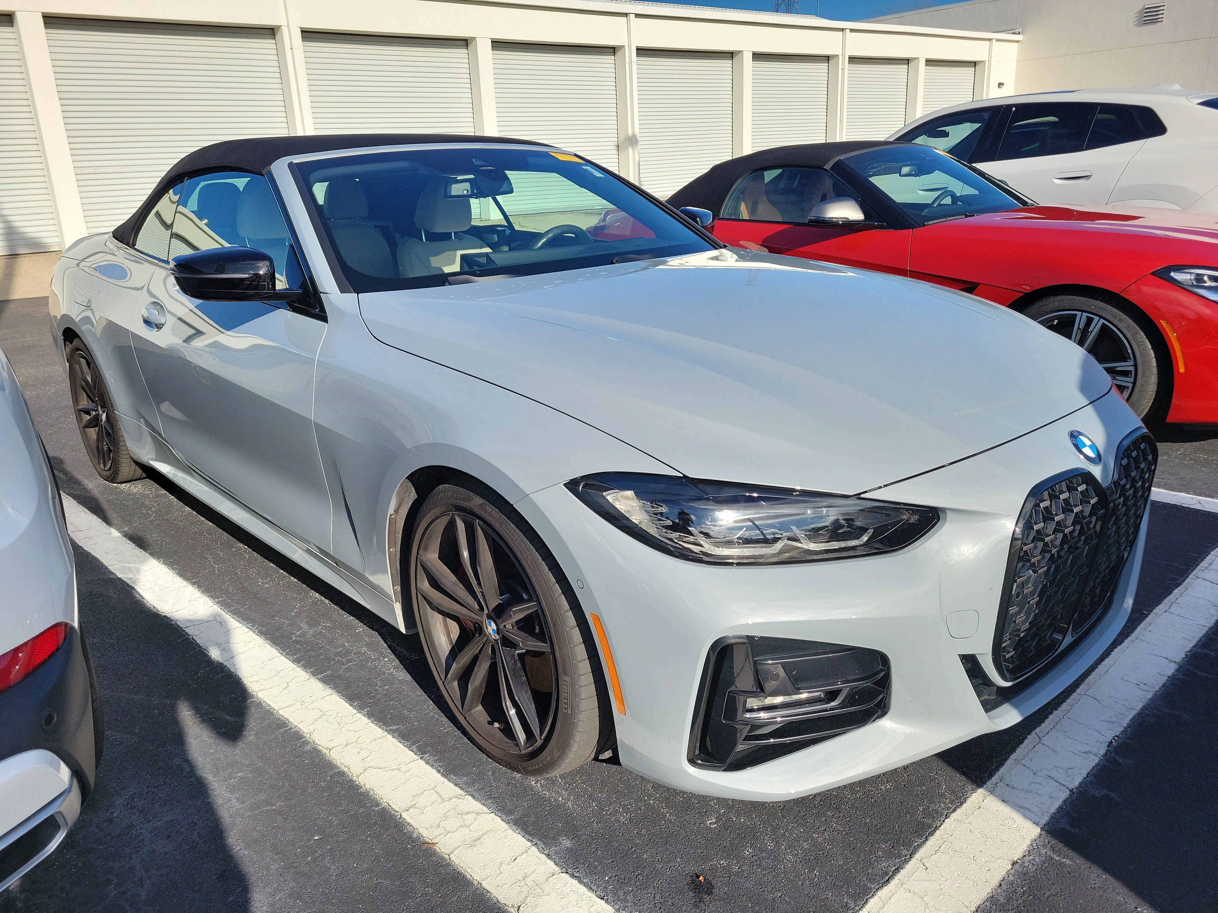 Used 2024 BMW 430i Convertible w/ M Sport Package RWD image 2