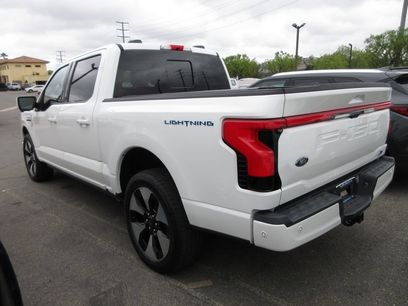 Certified 2023 Ford F150 Lightning Platinum