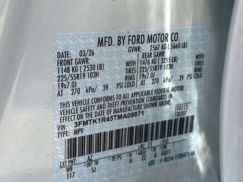 New 2026 Ford Mustang Mach-E Select RWD image 28