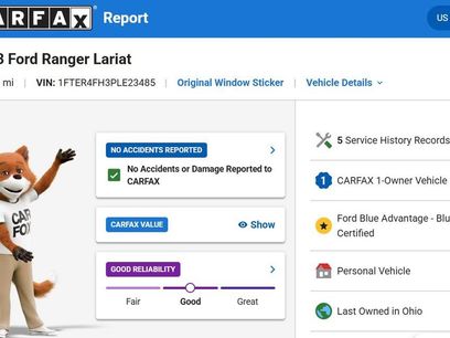 Used 2023 Ford Ranger Lariat w/ FX4 Off-Road Package