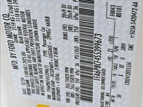 New 2025 Ford Mustang GT Premium w/ 60th Anniversary Package image 18