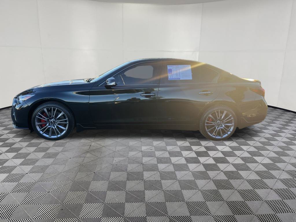 Used 2024 INFINITI Q50 Red Sport 400 w/ Black Opal Edition AWD/4WD image 5