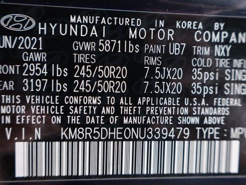 Used 2022 Hyundai Palisade Limited AWD/4WD image 49