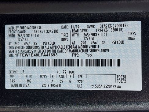 Used 2020 Ford F150 XLT AWD/4WD image 37
