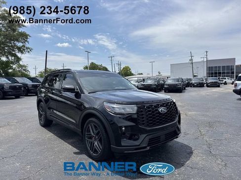 Certified 2025 Ford Explorer ST w/ Sun And Sound Package RWD image 1