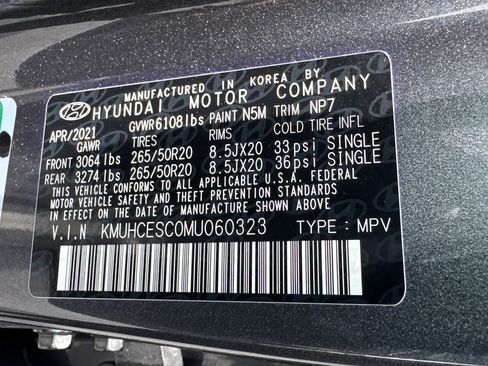 Used 2021 Genesis GV80 3.5T AWD/4WD image 34