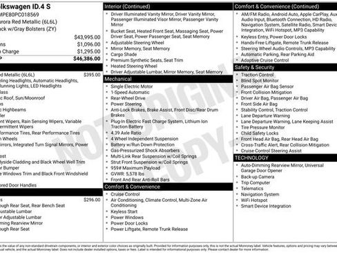 Used 2023 Volkswagen ID.4 S image 9