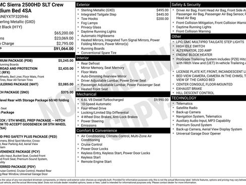 New 2026 GMC Sierra 2500 SLT w/ SLT Premium Package AWD/4WD image 5